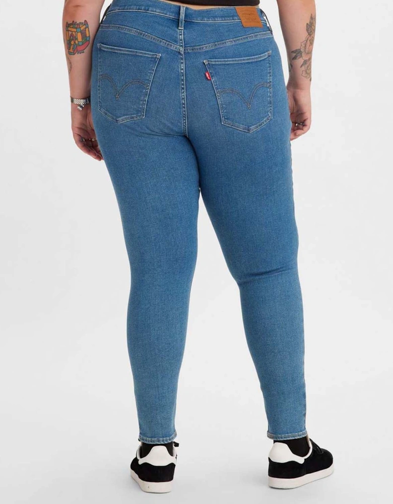 Womens Plus Mile High Super Skinny Jeans