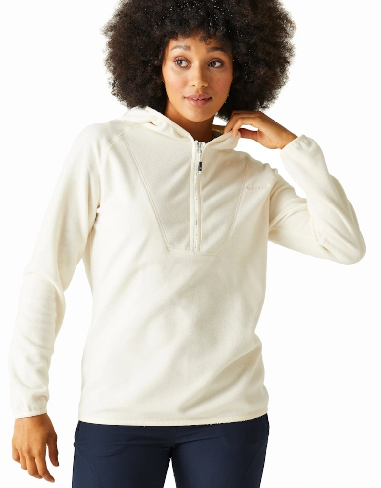 Womens/Ladies Warriewood Microfleece Half Zip Hoodie