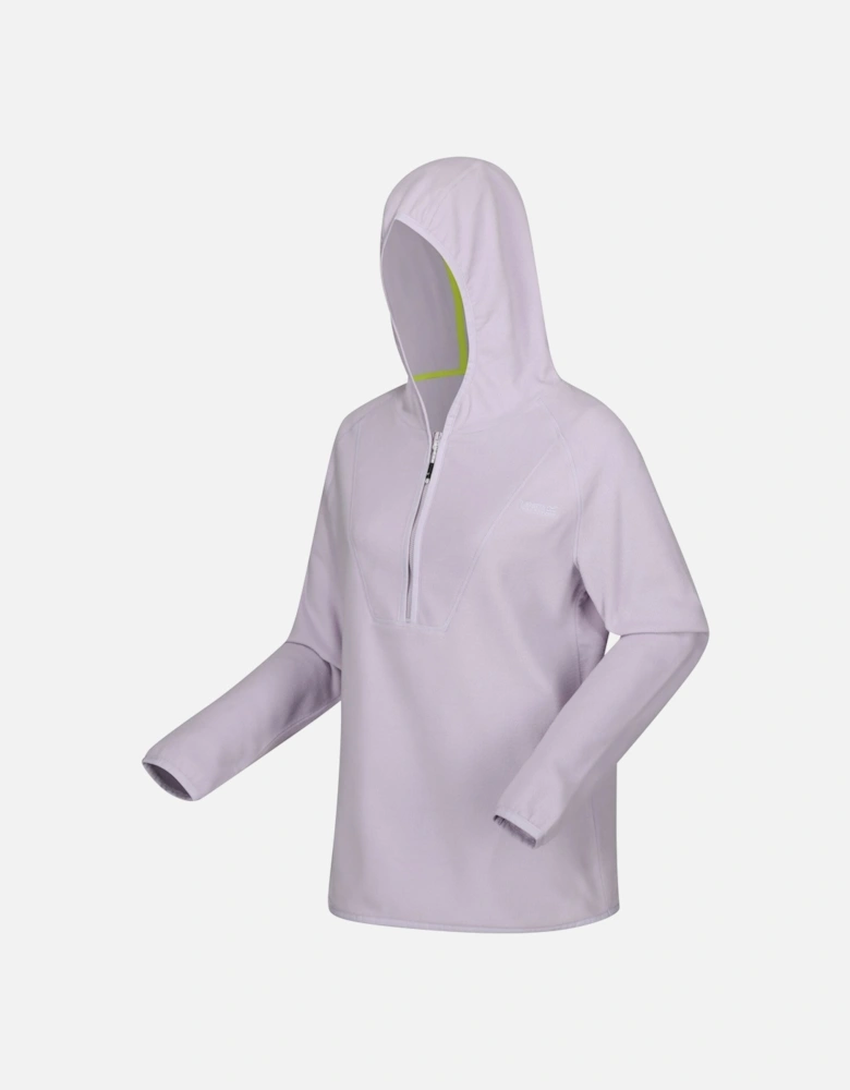 Womens/Ladies Warriewood Microfleece Half Zip Hoodie