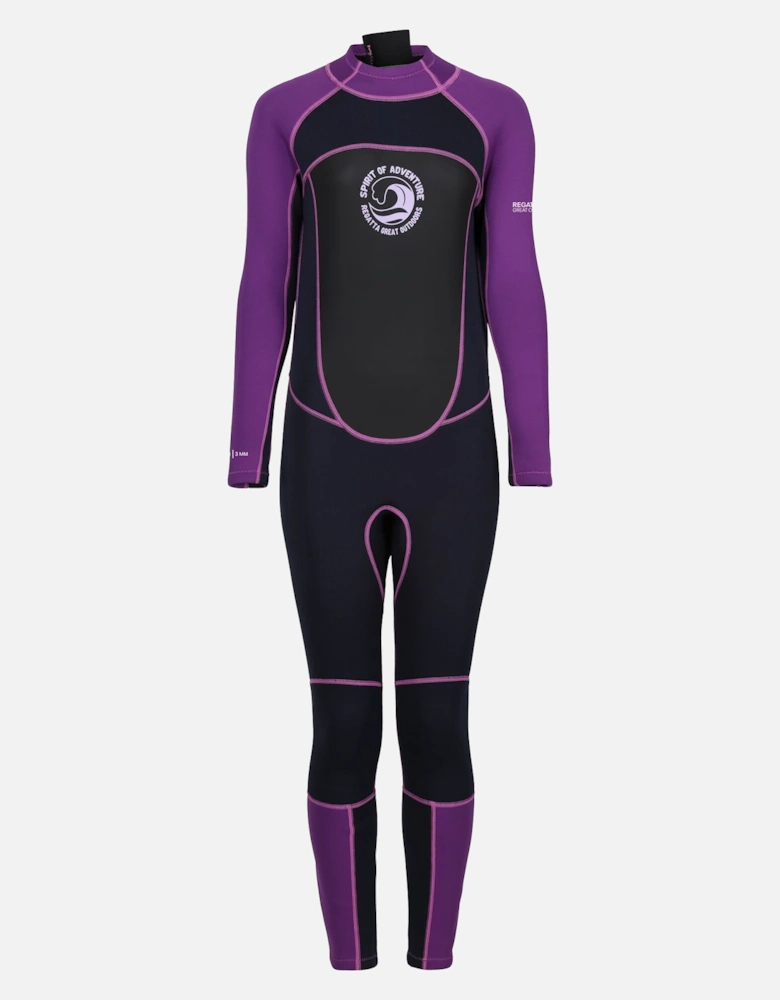 Womens/Ladies Full 3mm Thickness Wetsuit