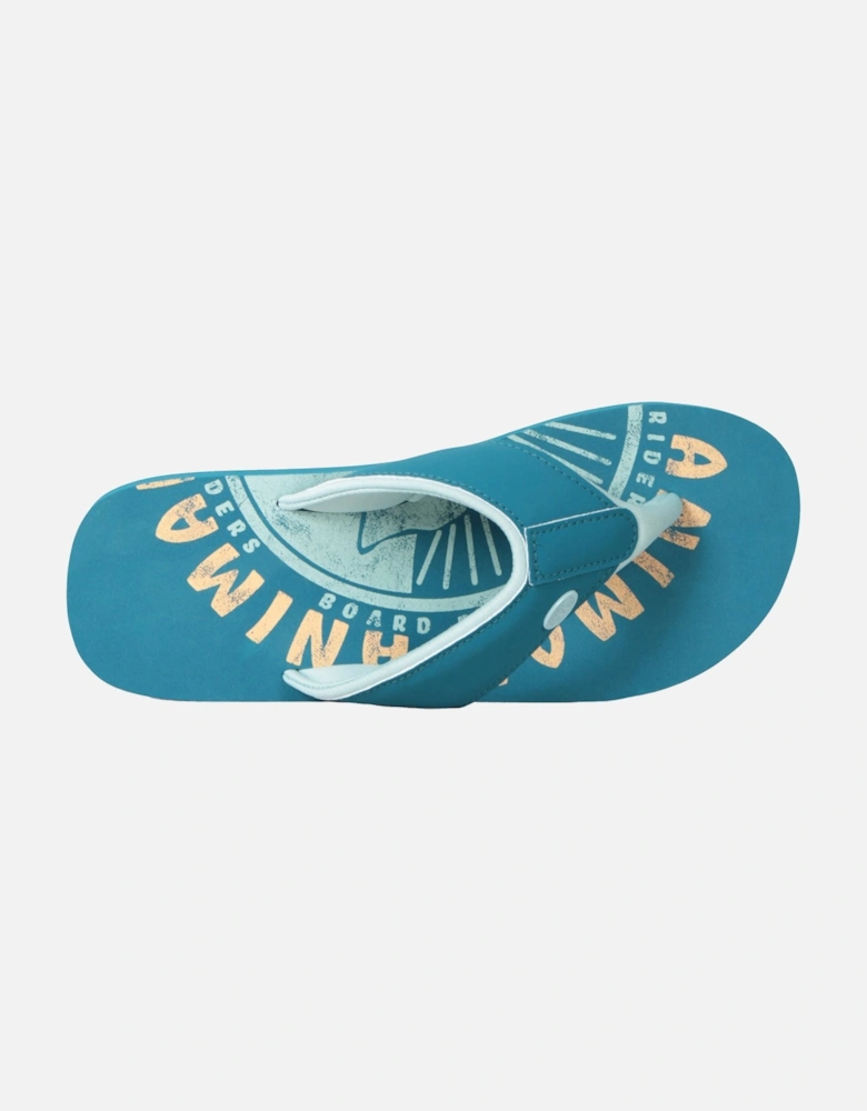 Womens/Ladies Swish Logo Recycled Flip Flops