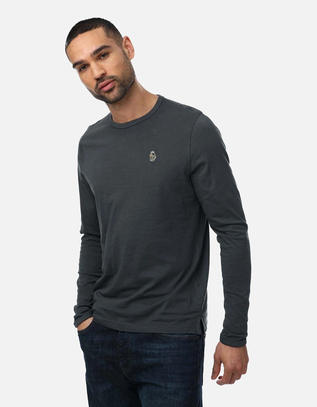 Mens Trous Long Sleeve T-Shirt, 5 of 4