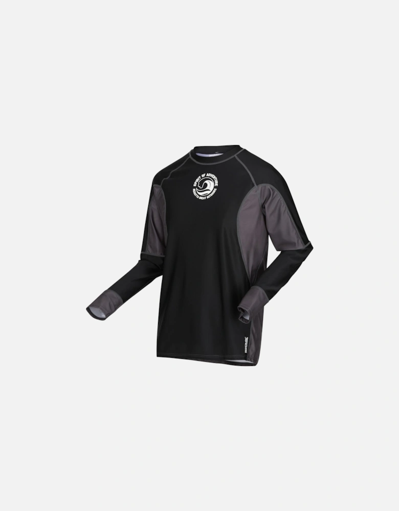 Mens Long-Sleeved Rash Guard