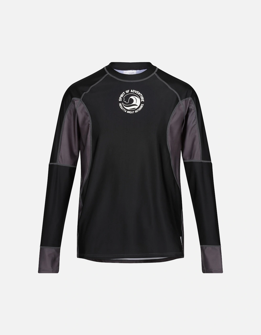 Mens Long-Sleeved Rash Guard, 6 of 5