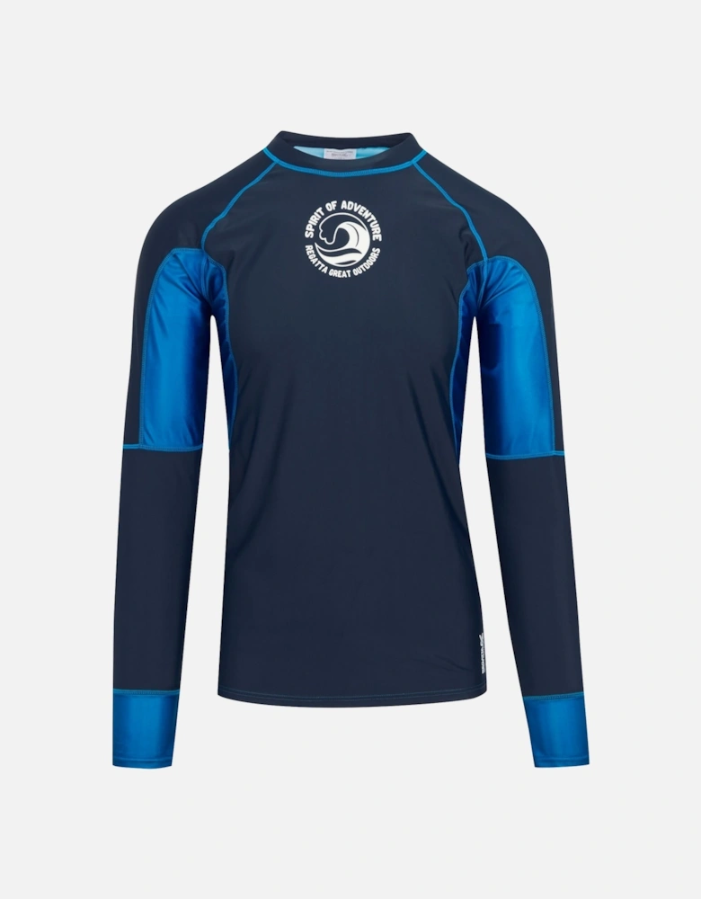 Mens Long-Sleeved Rash Guard