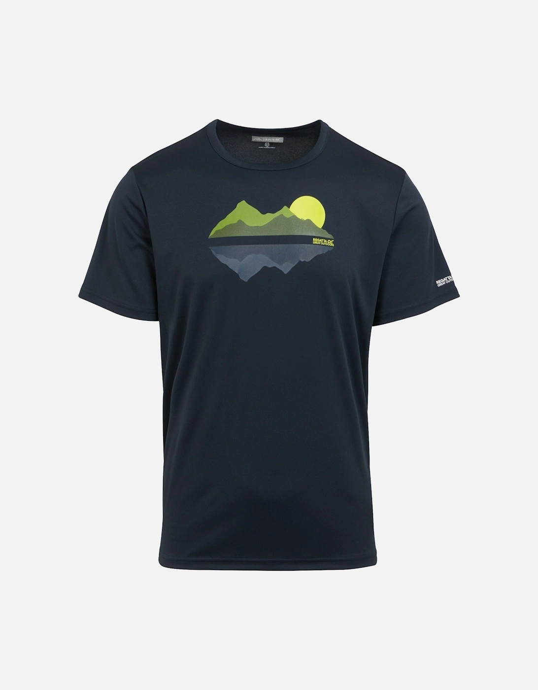 Mens Fingal VIII Mountain T-Shirt, 6 of 5