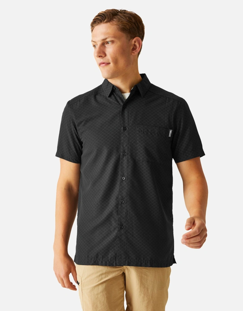 Mens Mindano VIII Criss-Cross Shirt