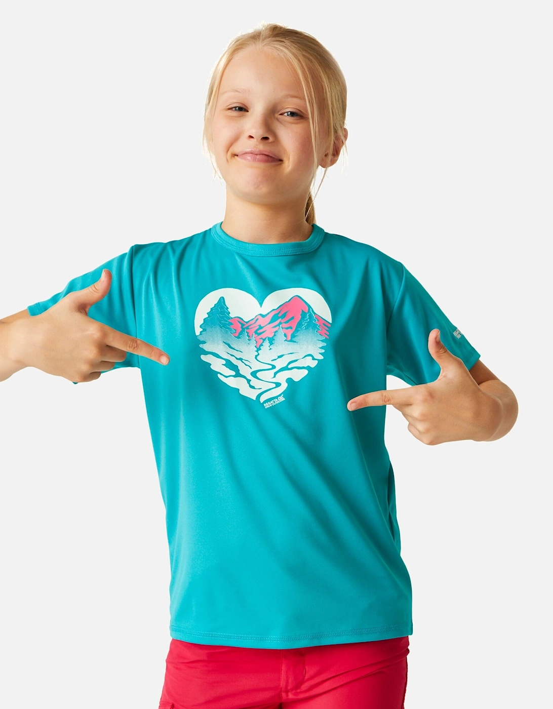 Childrens/Kids Alvardo VIII Heart T-Shirt