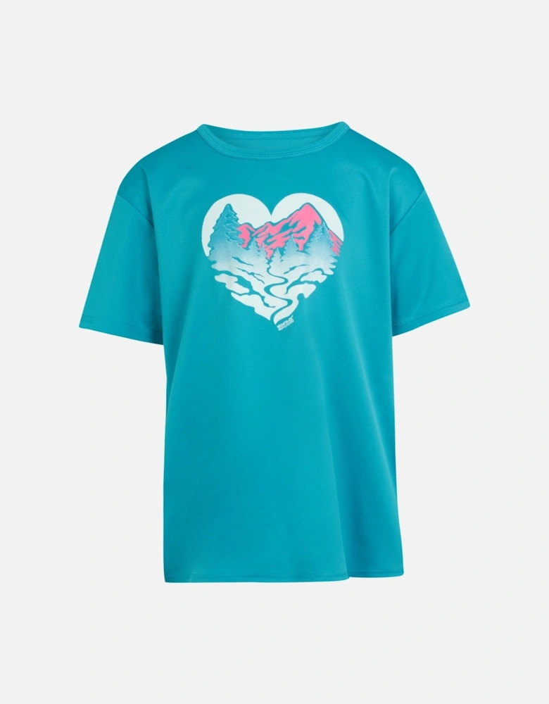 Childrens/Kids Alvardo VIII Heart T-Shirt