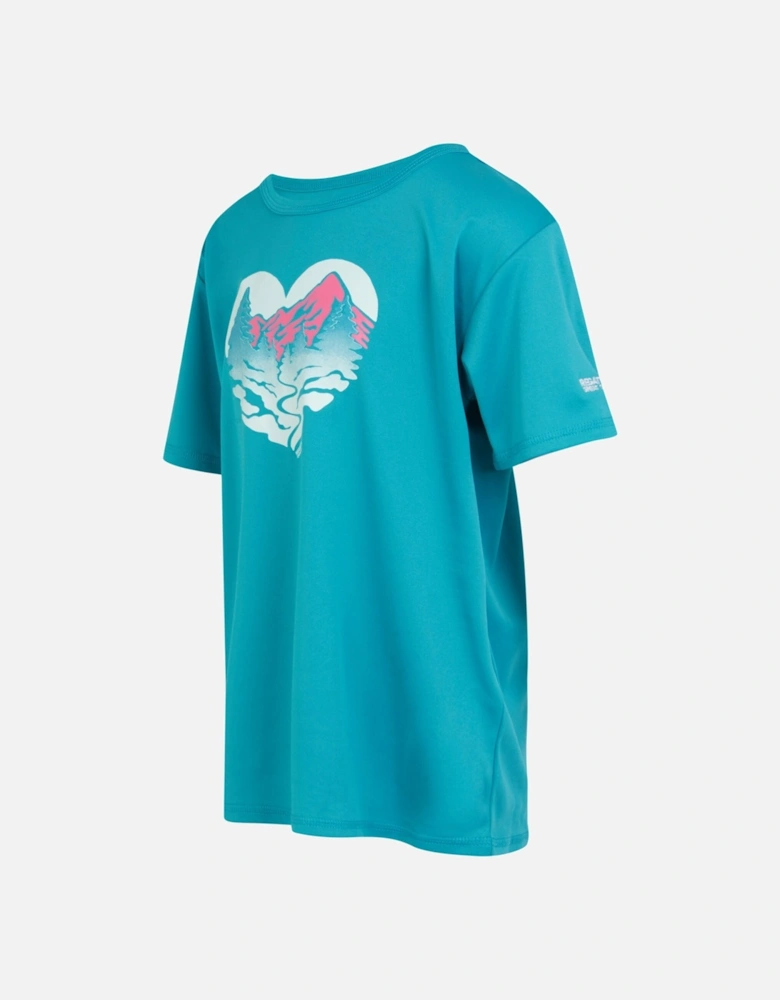 Childrens/Kids Alvardo VIII Heart T-Shirt