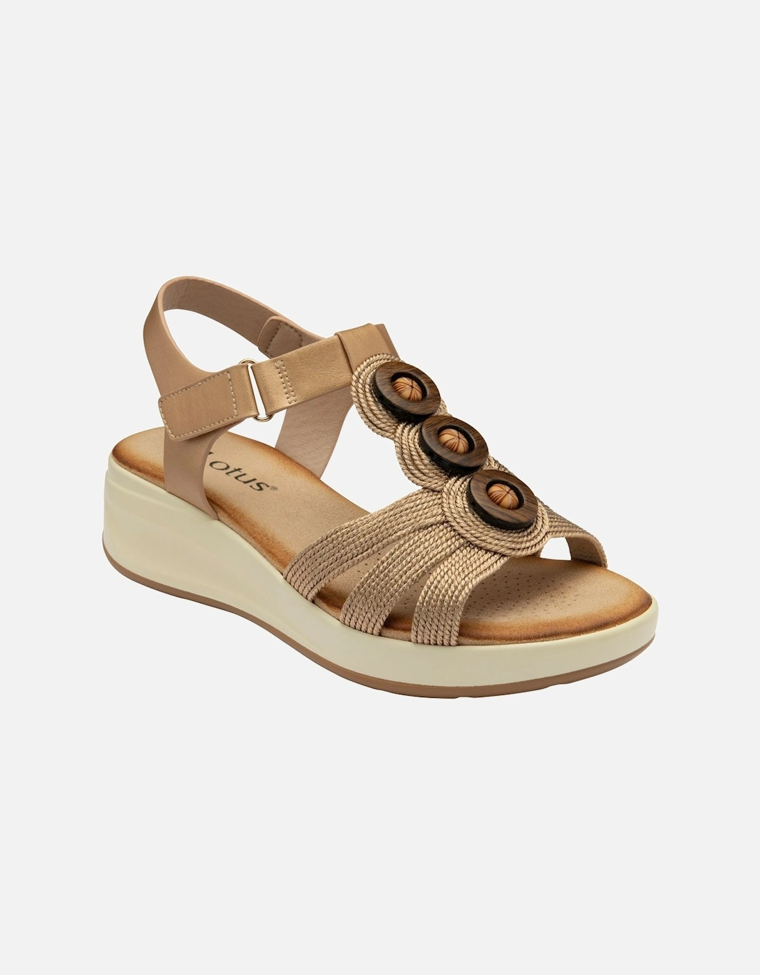 Galli Womens Wedge Sandals, 5 of 4