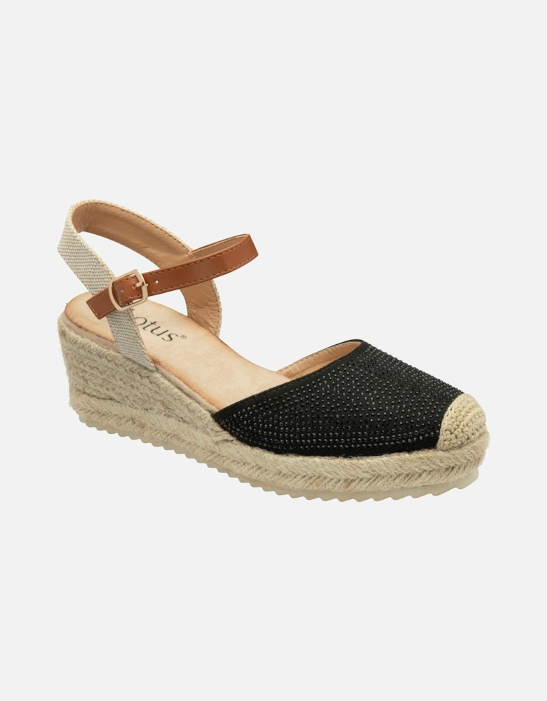 Bianka Womens Espadrille Wedges