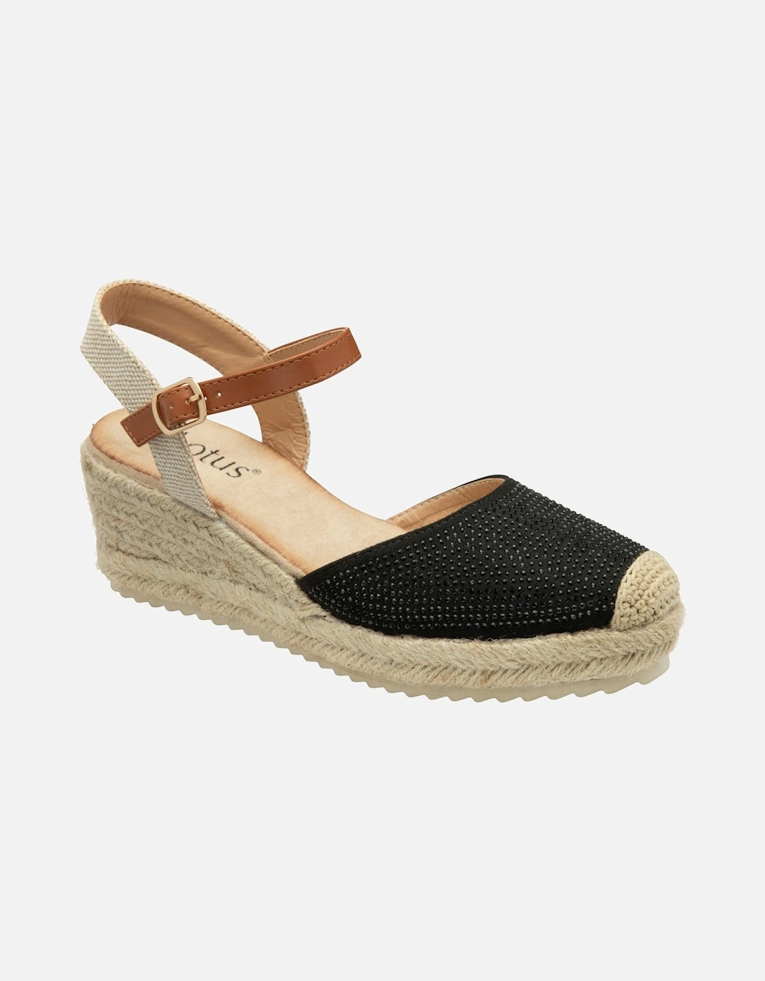 Bianka Womens Espadrille Wedges, 5 of 4