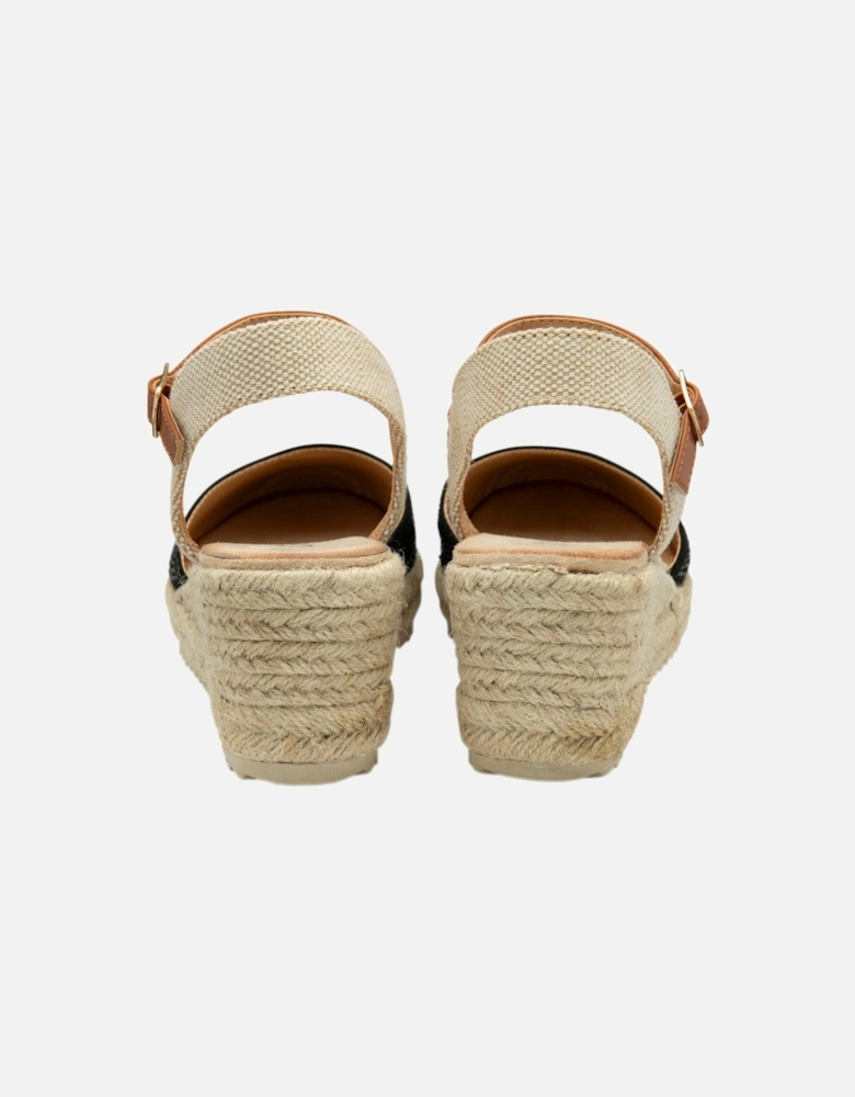 Bianka Womens Espadrille Wedges