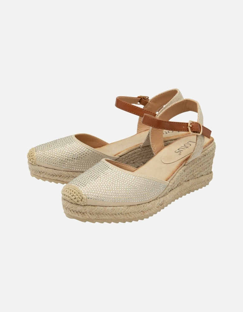 Bianka Womens Espadrille Wedges