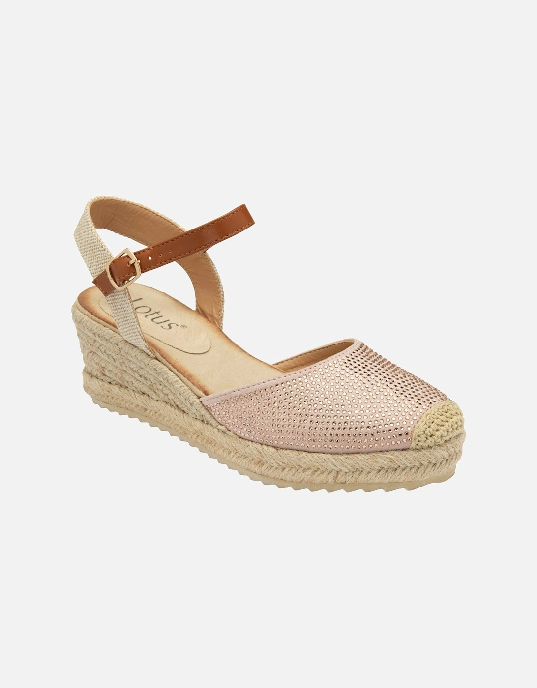 Bianka Womens Espadrille Wedges, 5 of 4