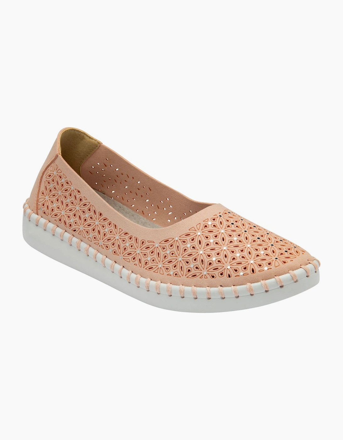 Lotus Women's Ewelina Womens Slip On Shoes - Pink - Size: 3