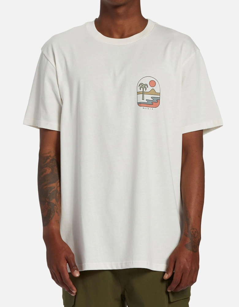 Mens Sands Crew Neck Cotton T-Shirt