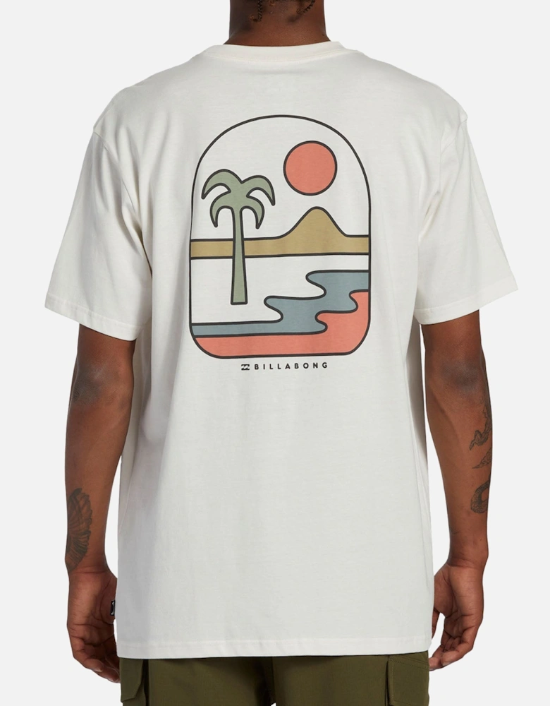 Mens Sands Crew Neck Cotton T-Shirt