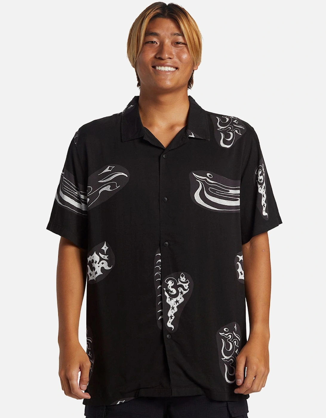 Mens Pool Part Short Sleeve Shirt