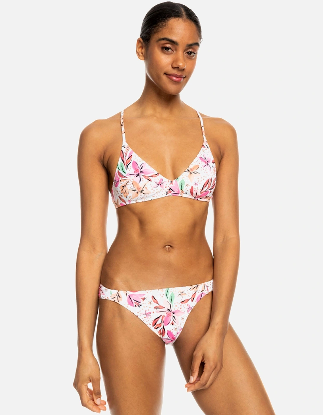 Womens Printed Beach Classics 2 Piece Bikini Set, 5 of 4