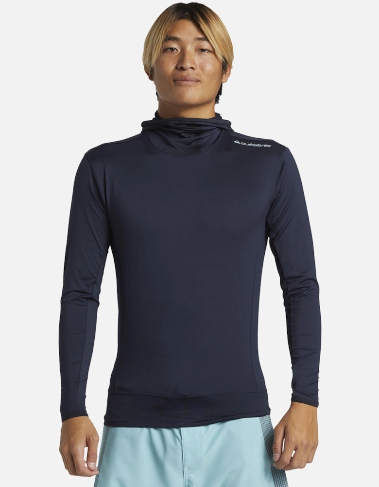 Mens Highline Hooded Long Sleeve UV Protect Rash Vest