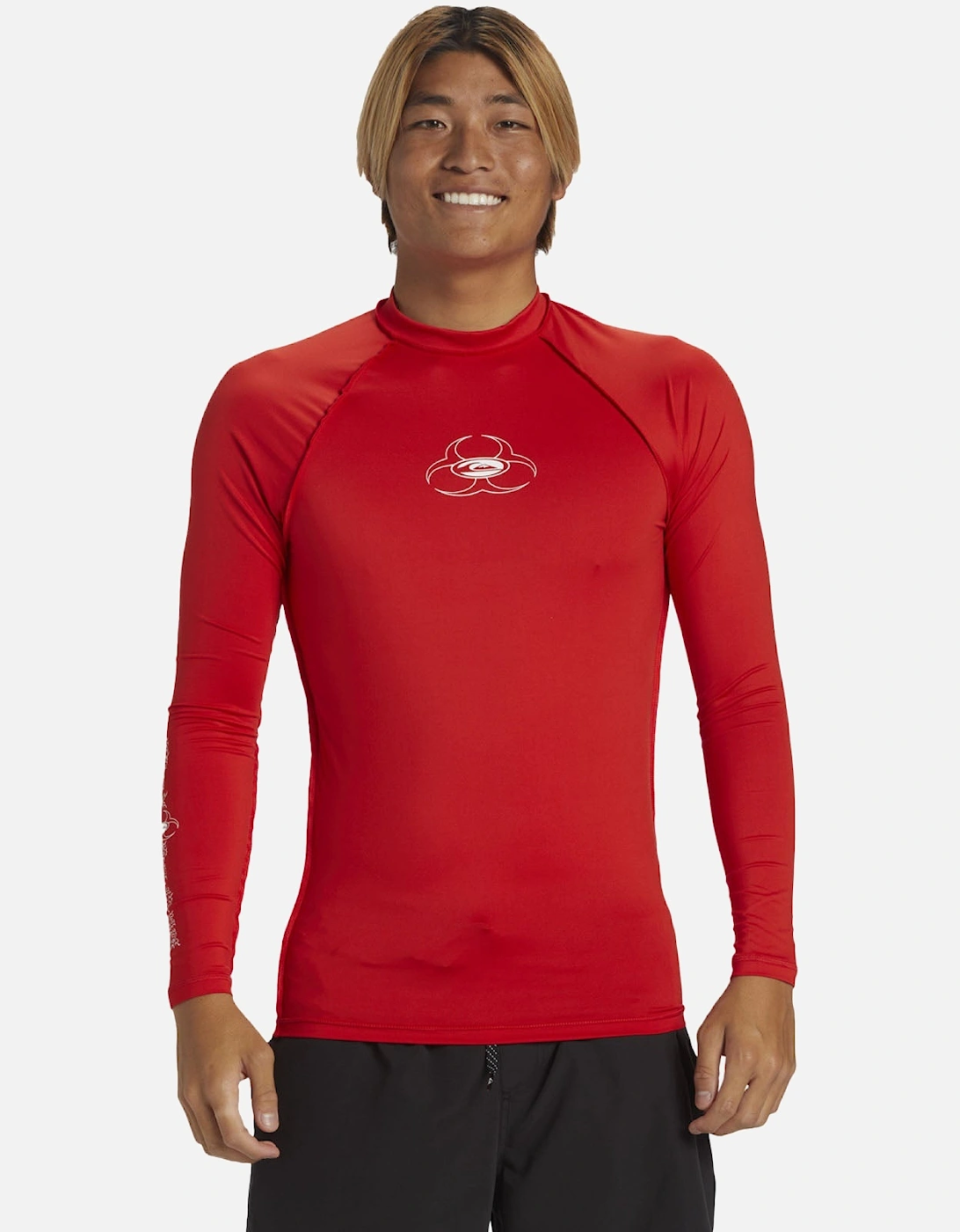 Mens Saturn Long Sleeve UV Protect Rash Vest, 5 of 4