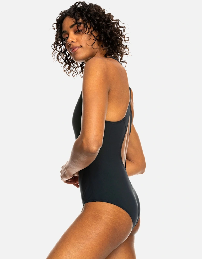 Womens Active One Piece Swimming Costume