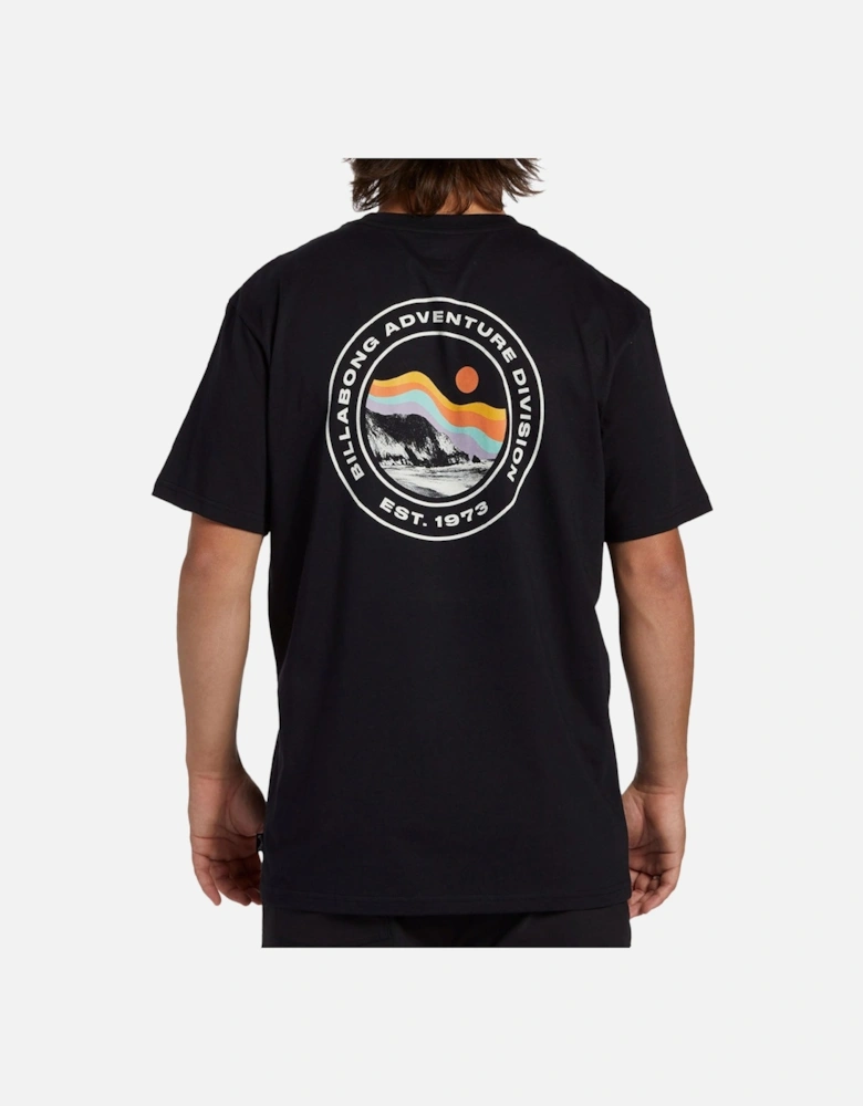 Mens Rockies Crew Neck Cotton T-Shirt