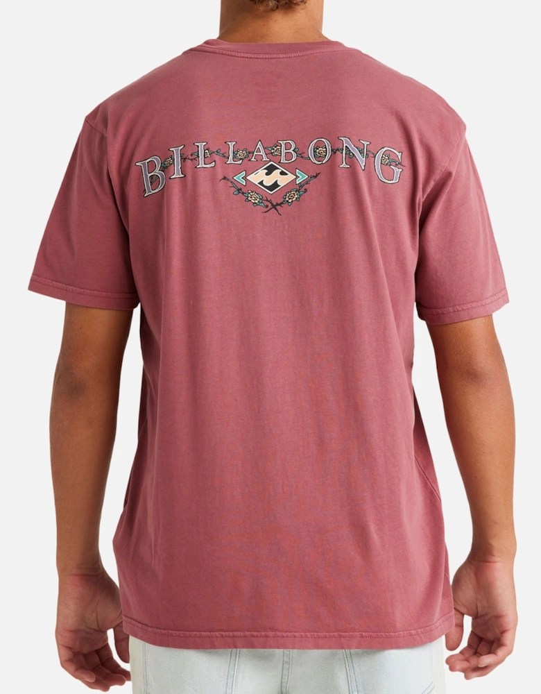 Mens Crossboards Crew Neck Cotton T-Shirt