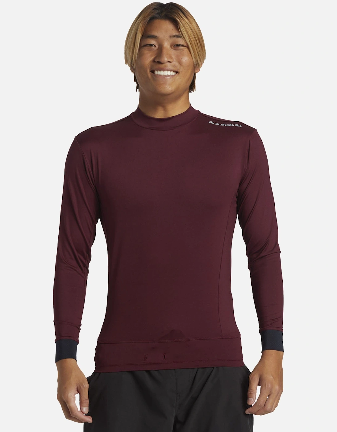 Mens Highline Long Sleeve UV Protect Rash Vest, 5 of 4