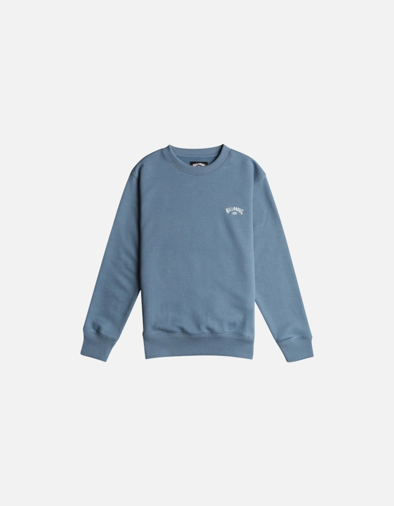 Kids Arch Crew Neck Sweatshirt