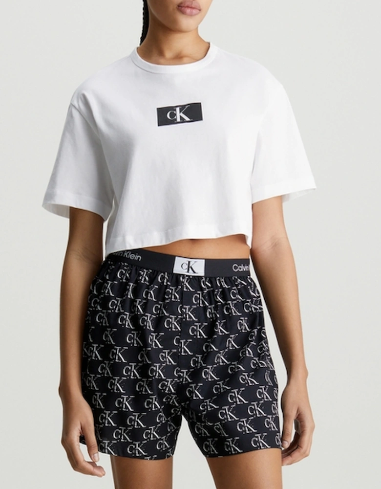 1996 Logo-Print Cotton-Jersey T-Shirt and Shorts Set