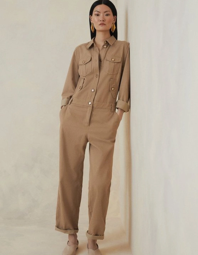 Petite The Founder Tailored Relaxed Jumpsuit