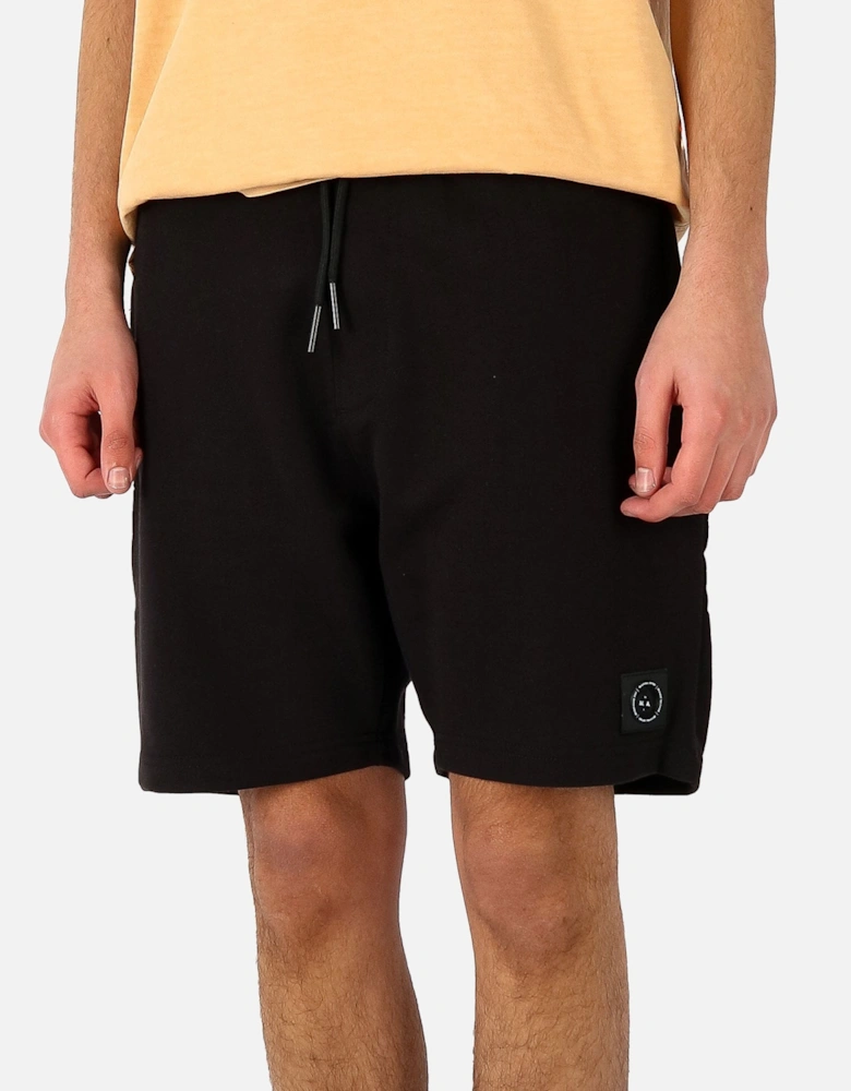 Siren Badge Logo Black Sweatshort