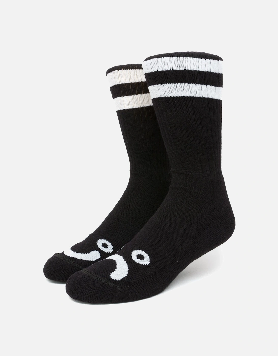 Happy Sad Socks - Black, 2 of 1