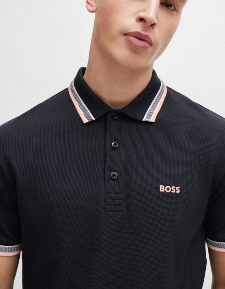 BOSS Green Paddy Contrast Mens Polo