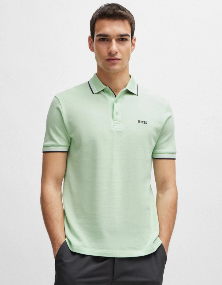 BOSS Green Paddy Contrast Mens Polo