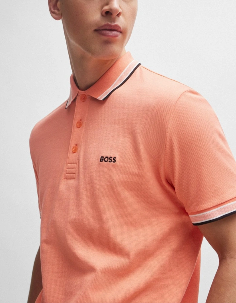 BOSS Green Paddy Contrast Mens Polo