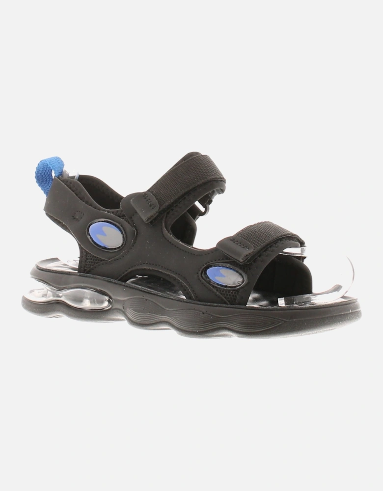 Older Boys Sandals Bubble black UK Size