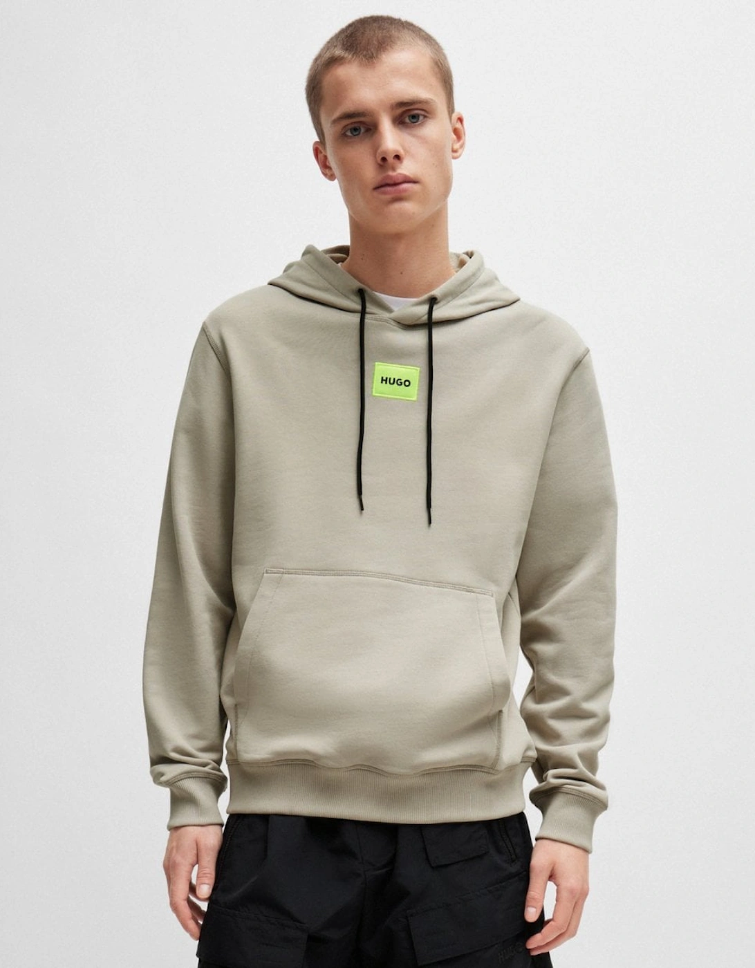 Daratschi214 Label Logo Mens Hoodie, 5 of 4