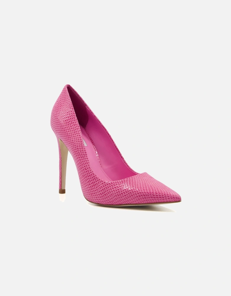 Ladies Amaretto - Pointed Toe Stiletto Heel Court Shoes