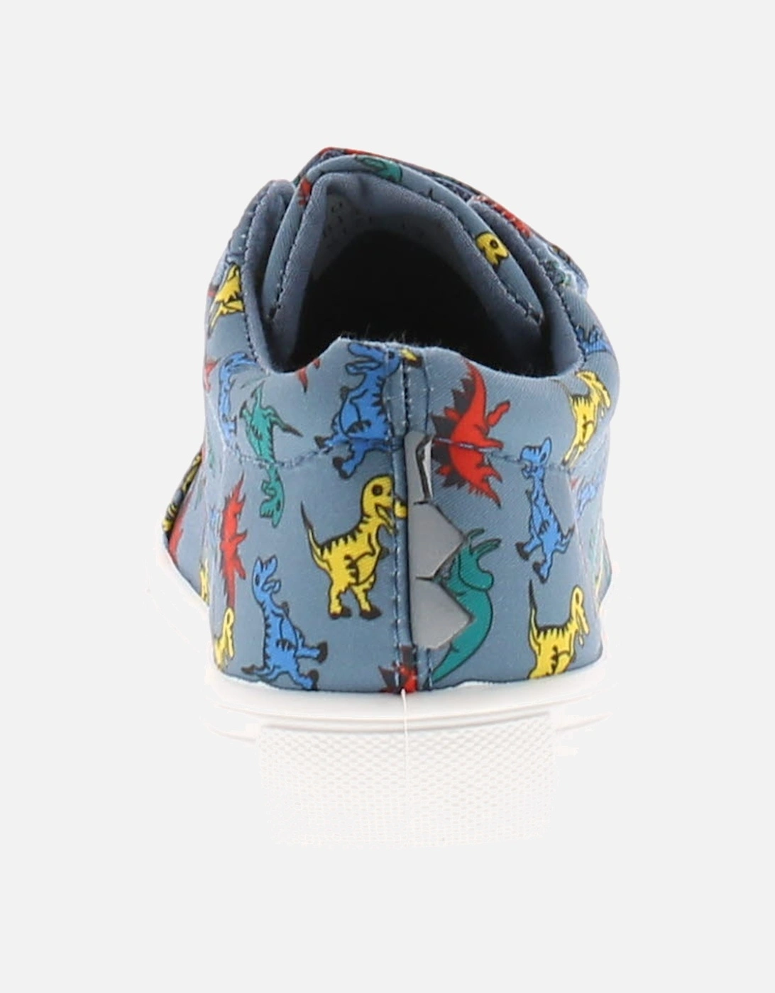 Younger Childrens Shoes Canvas Deano blue UK Size