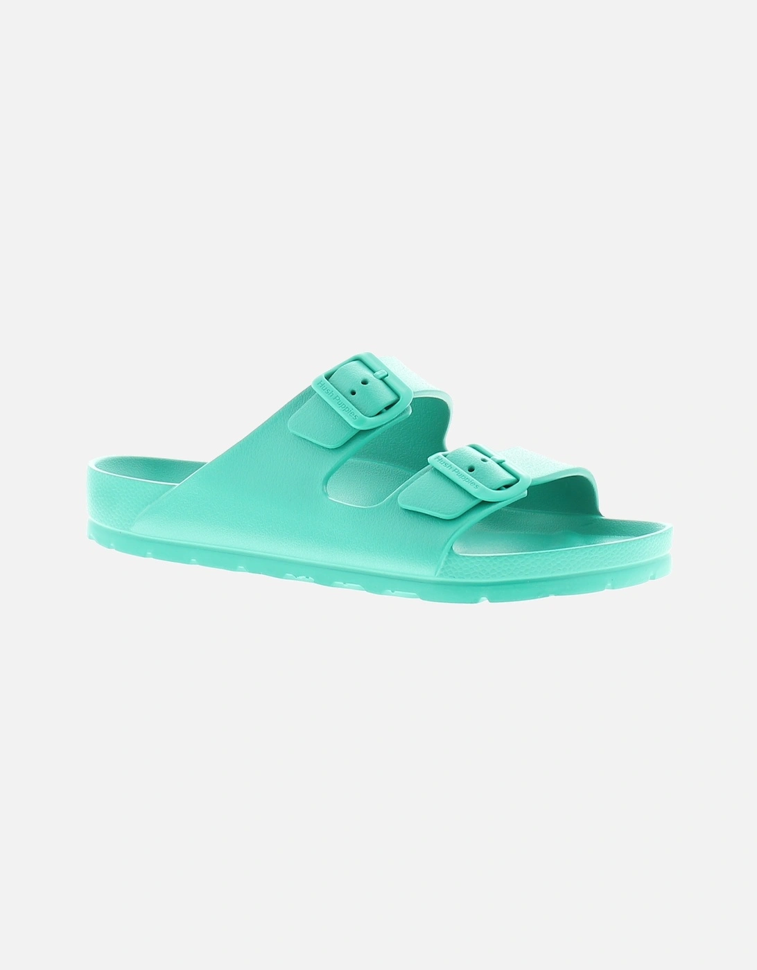 Womens Sandals Flat Lorna Slip On teal UK Size, 6 of 5