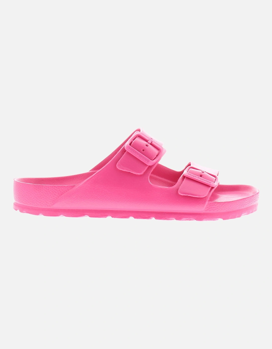 Womens Sandals Flat Lorna Slip On fuschia UK Size