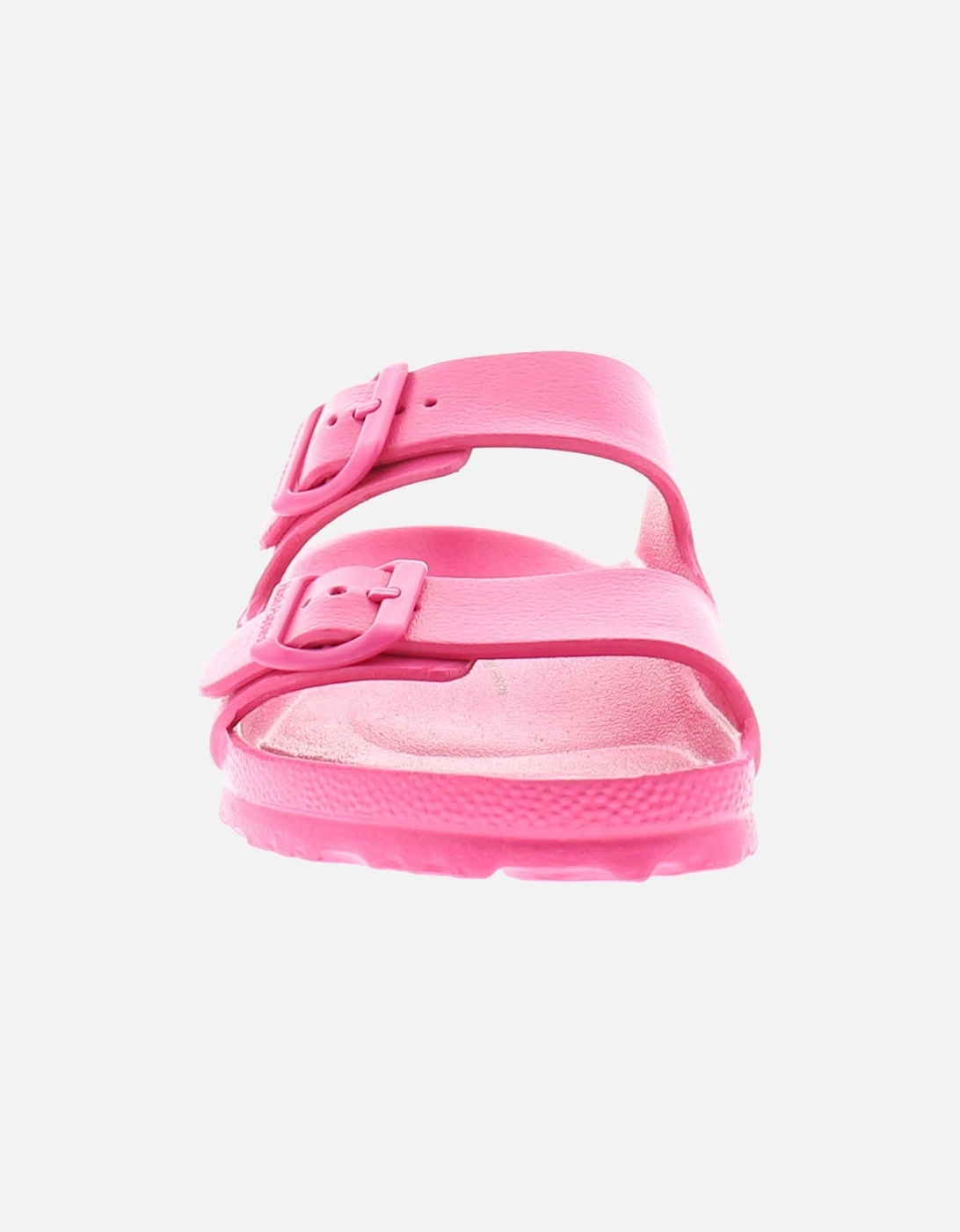 Womens Sandals Flat Lorna Slip On fuschia UK Size
