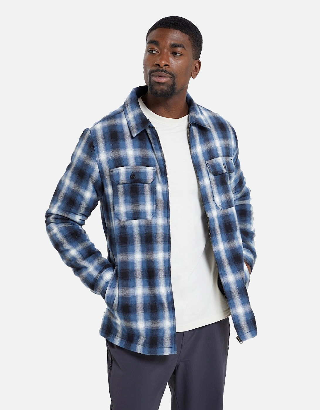 Mens Stream II Flannel Lined Shirt