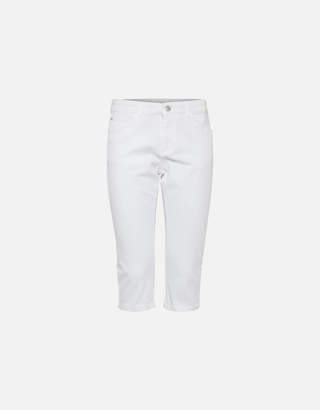 B Young Women's Bylola Bylikke Capri Jeans Optical White, 4 of 3