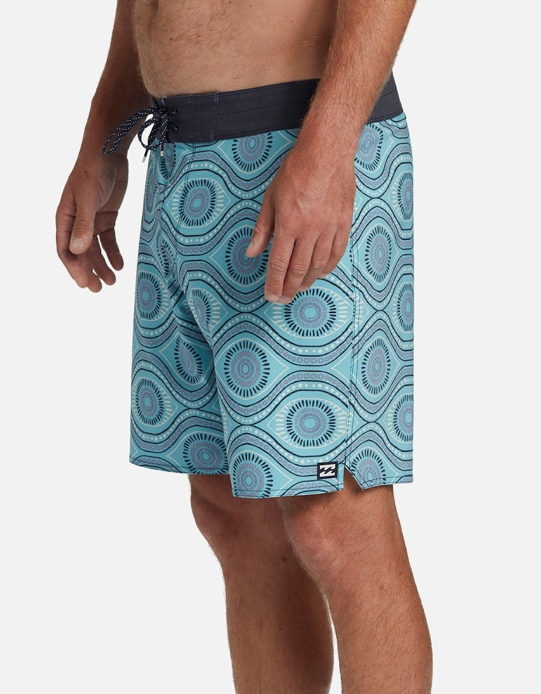 Mens Good Times 17.5" Performance Board Shorts, 8 of 7