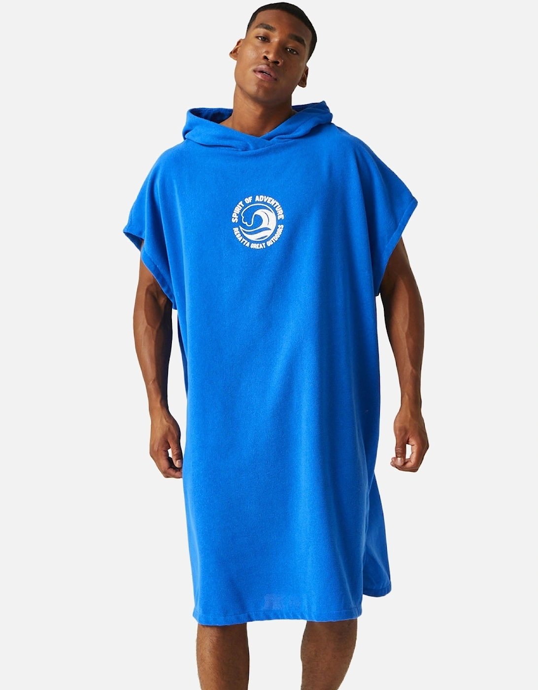 Adults Hooded Towel Poncho, 2 of 1